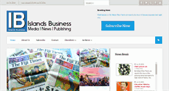 Desktop Screenshot of islandsbusiness.com